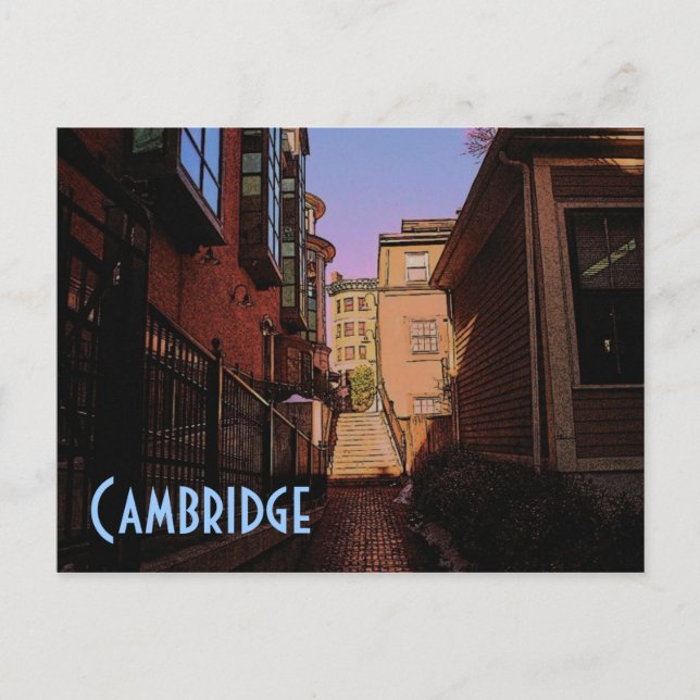 Postal Postcard de Cambridge (MAMÁES) (Anverso)