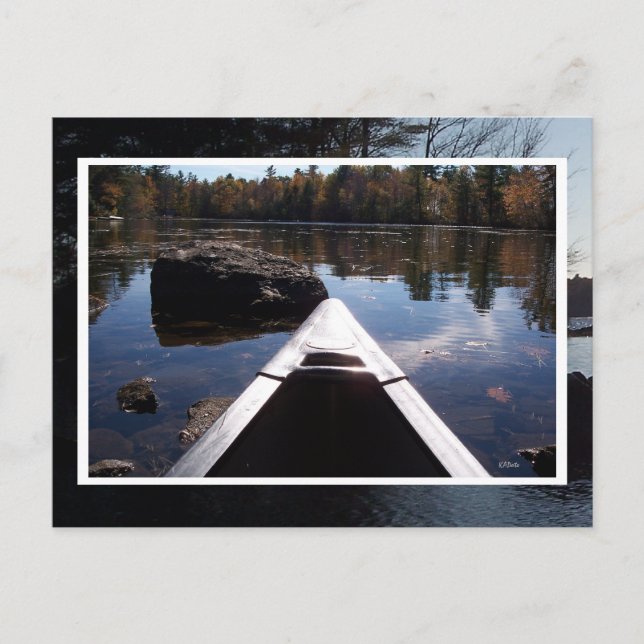 Postal Postcard de Canoe Ride (Anverso)