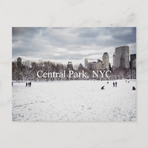 Postal Postcard de Central Park