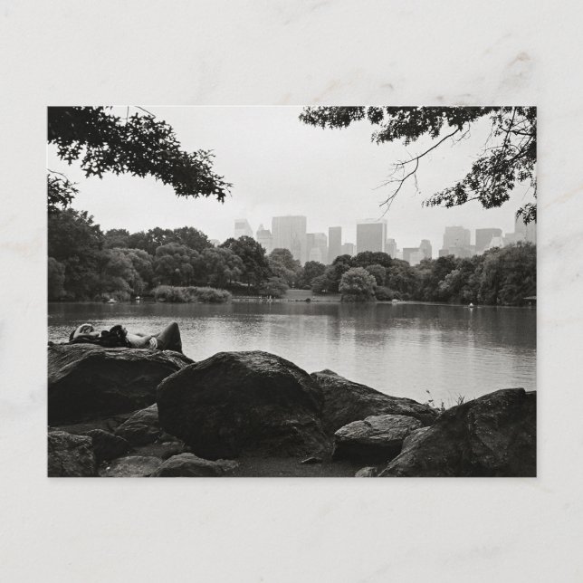 Postal Postcard de Central Park (Anverso)