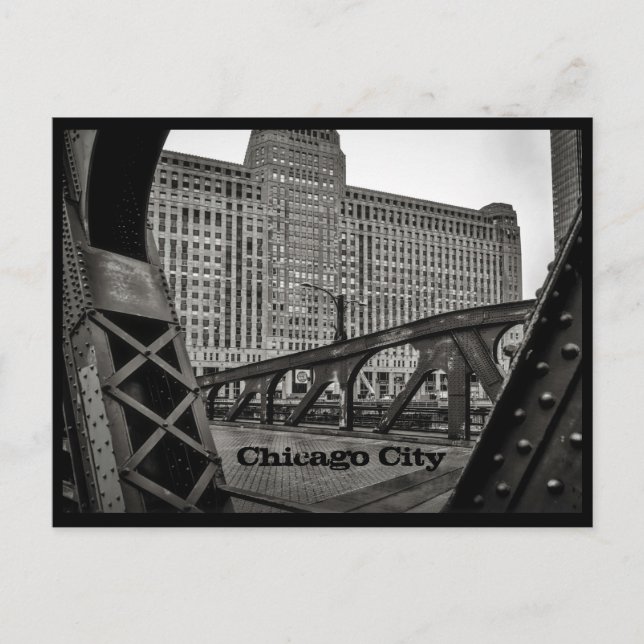 Postal Postcard de Chicago (Anverso)