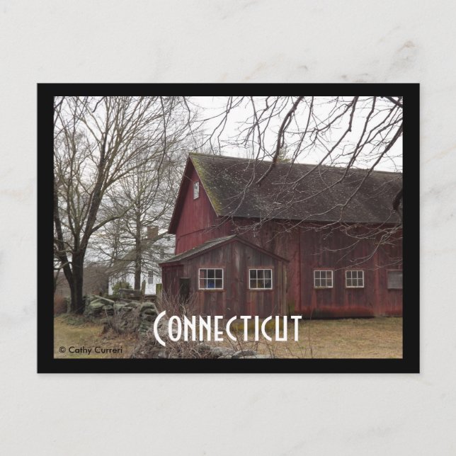 Postal Postcard de Connecticut (Anverso)