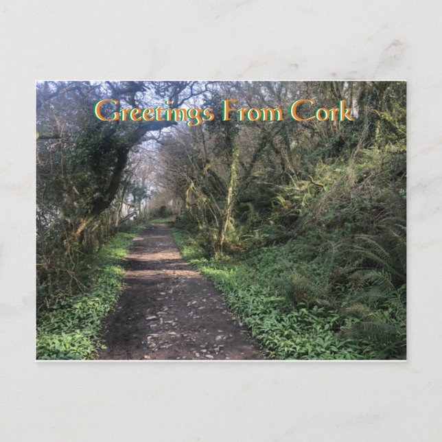Postal Postcard de Cork Ireland (Anverso)