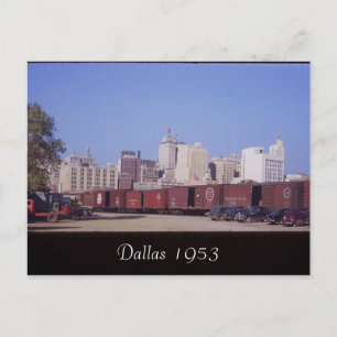 Postal Postcard de Dallas 1953
