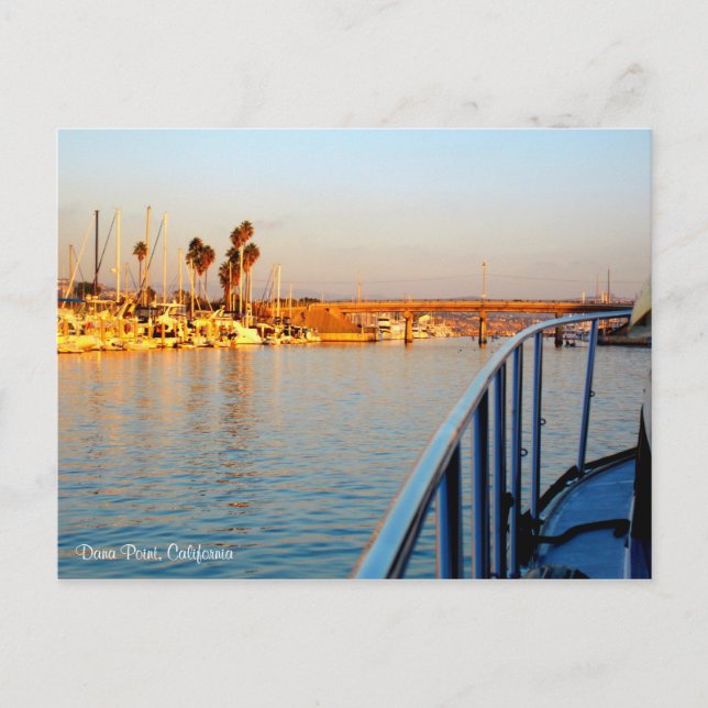Postal Postcard de Dana Point (Anverso)