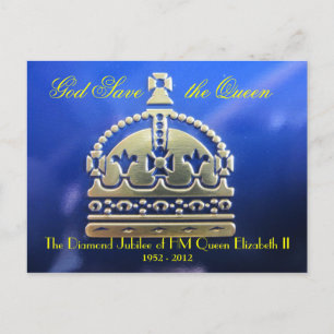 Postal Postcard de Diamond Jubilee