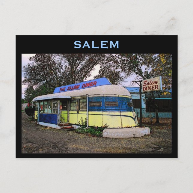 Postal Postcard de Diner (Anverso)