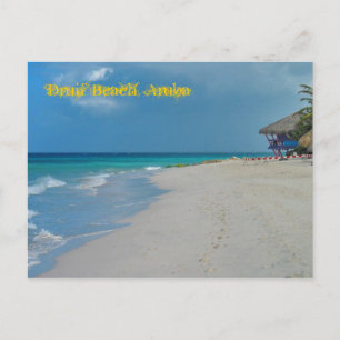 Postal Postcard de Druif Beach Aruba