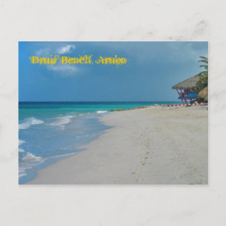 Postal Postcard de Druif Beach Aruba