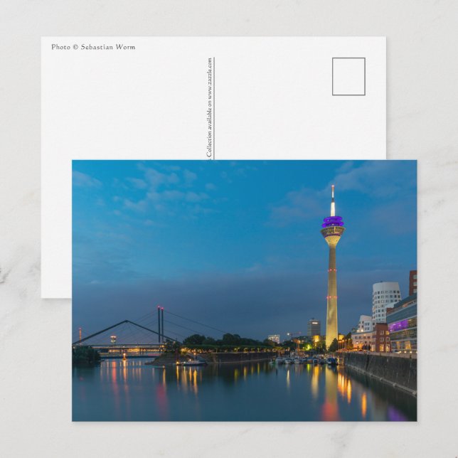 Postal Postcard de Dusseldorf Alemania (Anverso / Reverso)