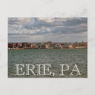 Postal Postcard de Erie PA