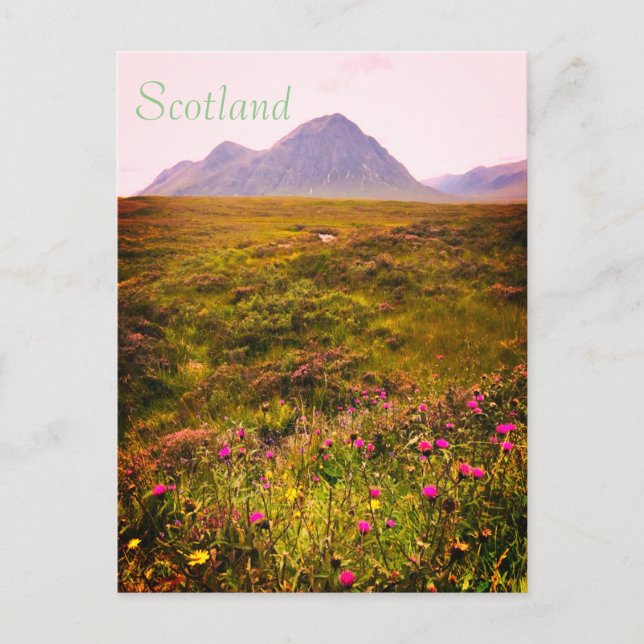 Postal Postcard de Escocia (Anverso)