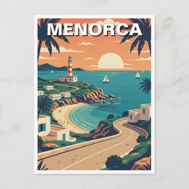 Postal Postcard de España Menorca (Anverso)