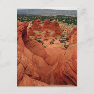 Postal Postcard de formaciones de arenisca
