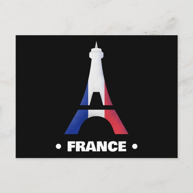 Postal Postcard de Francia (Anverso)