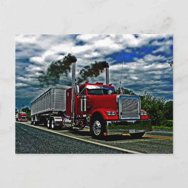 Postal Postcard de Freightliner Rollin (Anverso)
