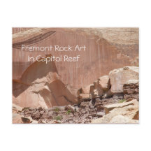 Postcard de Fremont Petroglyphs