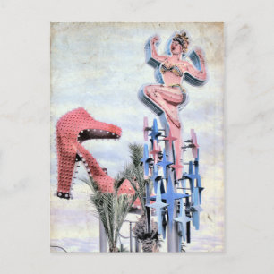 Postal Postcard de Fremont Street Las Vegas Nevada