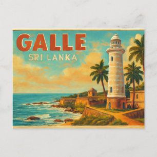 Postal Postcard de Galle Sri Lanka