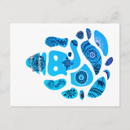 Postal Postcard de Ganesha Elepnat God Mandala