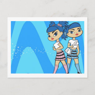 Postal Postcard de Gemini