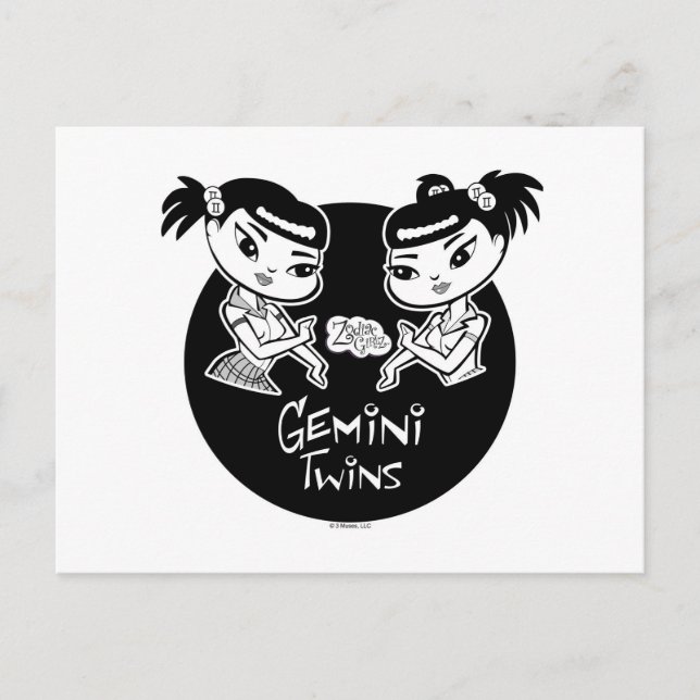 Postal Postcard de Gemini (Anverso)