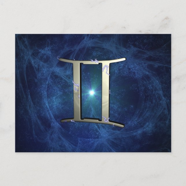 Postal Postcard de Gemini (Anverso)