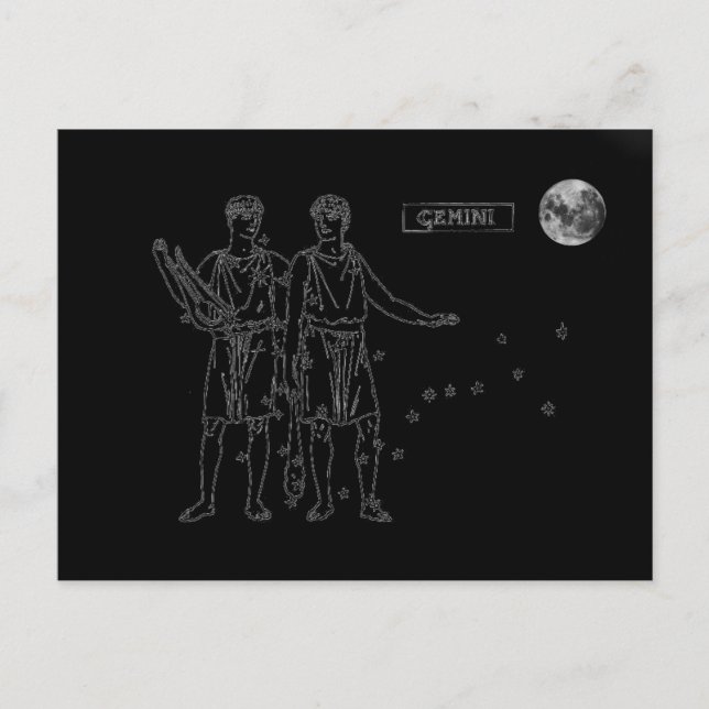 Postal Postcard de Gemini (Anverso)