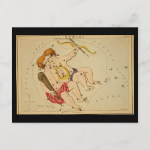 Postal Postcard de Gemini
