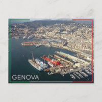 Postcard de Génova - Italia