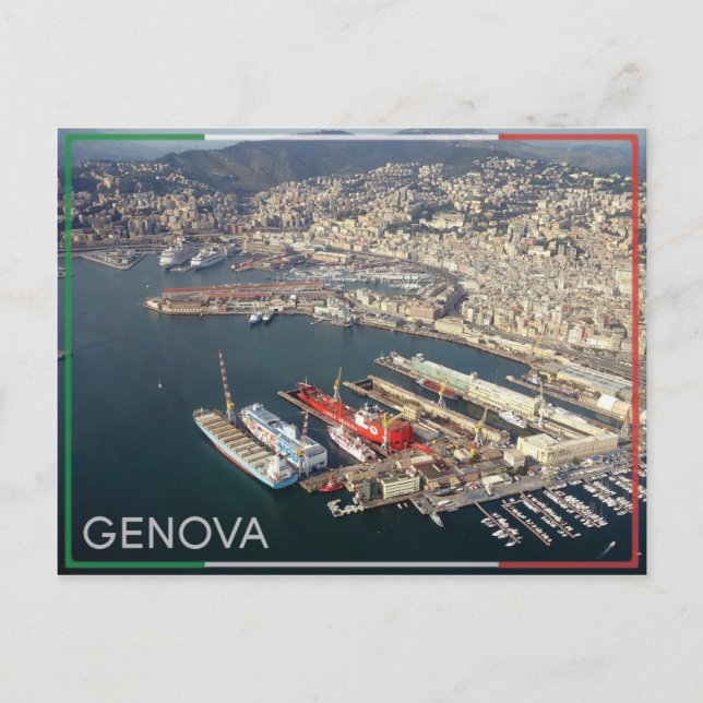 Postal Postcard de Génova - Italia (Anverso)