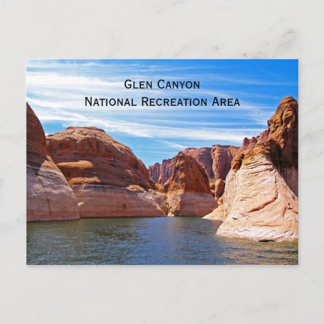 Postal Postcard de Glen Canyon NRA (Anverso)