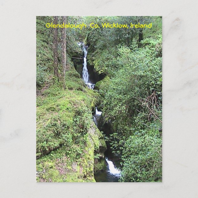 Postal Postcard de Glendalough (Irlanda) (Anverso)