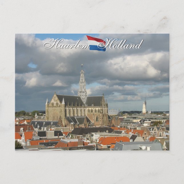 Postal Postcard de Haarlem Holland (Anverso)