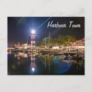 Postal Postcard de Harbour Town Hilton Head