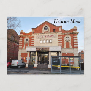 Postal Postcard de Heaton Moor Savoy Stockport