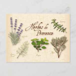 Postal Postcard de Herbes de Provence