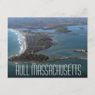 Postal Postcard de Hull Massachusetts