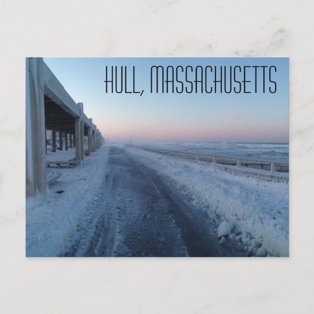 Postal Postcard de Hull Massachusetts (Anverso)