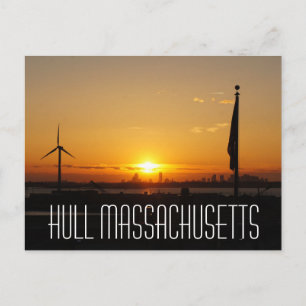 Postal Postcard de Hull Massachusetts   Brad Hines