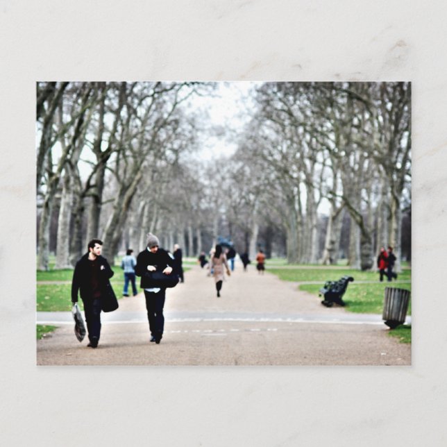 Postal Postcard de Hyde Park (Anverso)