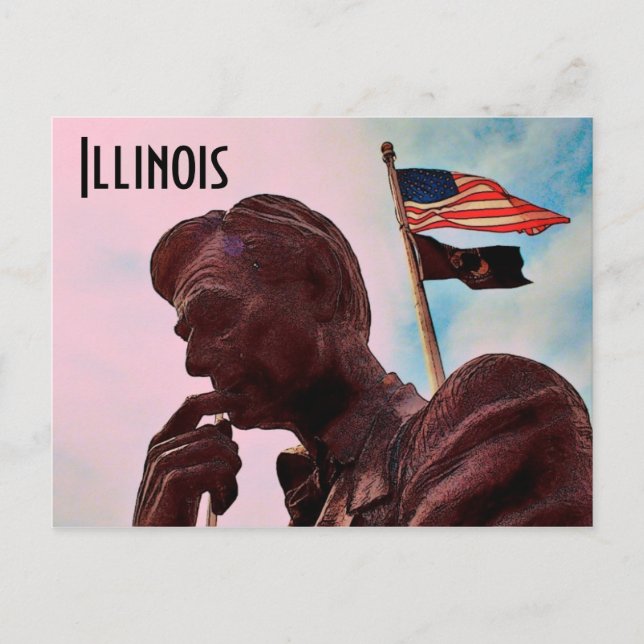 Postal Postcard de Illinois (Anverso)