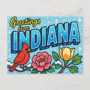 Postal Postcard de INDIANA
