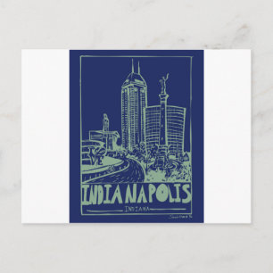 Postal Postcard de Indianapolis