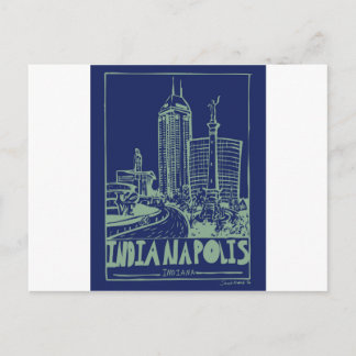 Postal Postcard de Indianapolis