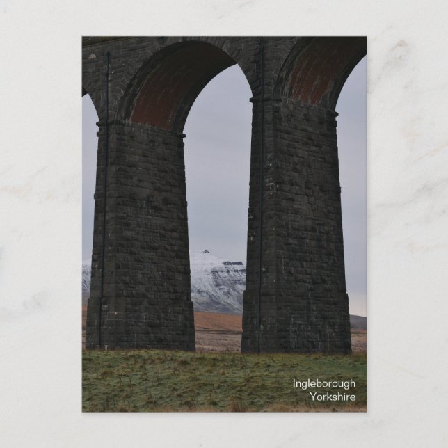 Postal Postcard de Ingleborough Yorkshire (Anverso)