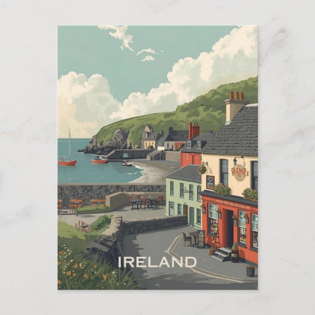 Postal Postcard de Irlanda (Anverso)