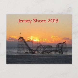 Postal Postcard de Jersey Shore