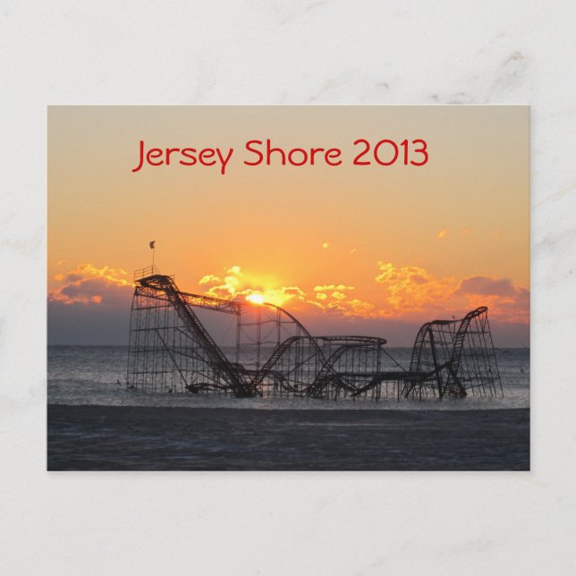 Postal Postcard de Jersey Shore (Anverso)