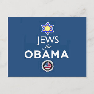 Postal Postcard de JEWS OBAMA